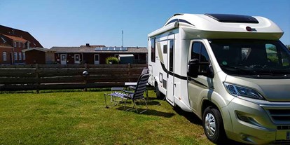 Motorhome parking space - Denmark - Permanent ground for motorhome - Nissum Fjord Camping