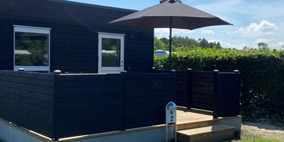Motorhome parking space - Frischwasserversorgung - Zealand - small cottage for 2 persons - DCU-Camping Rågeleje Strand