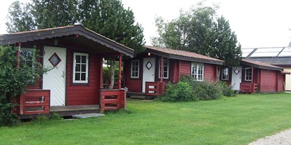 Reisemobilstellplatz - Umgebungsschwerpunkt: am Land - Dänemark - Hütten - Gåsevig Strand Camping