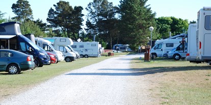 Motorhome parking space - Wohnwagen erlaubt - Denmark - Hanstholm Camping