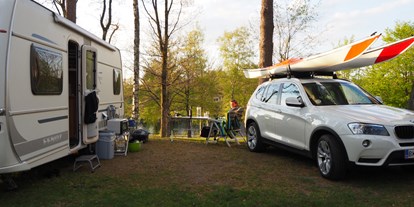 Reisemobilstellplatz - SUP Möglichkeit - Tilst - Skyttehusets Outdoor Camp