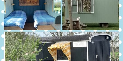 Reisemobilstellplatz - Duschen - Giethoorn - Es gibt auch Tiny Houses zur Miete oder eines unserer Safarizelte - SVR-Camping Pieters Farm