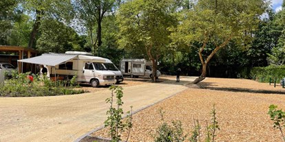 Motorhome parking space - Duschen - North Holland - Camping Vliegenbos