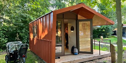 Reisemobilstellplatz - Wohnwagen erlaubt - Nordholland - City Cabin Vliegenbos - Camping Vliegenbos