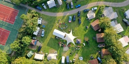 Motorhome parking space - Stromanschluss - Nord Zeeland - Camping Den Osse