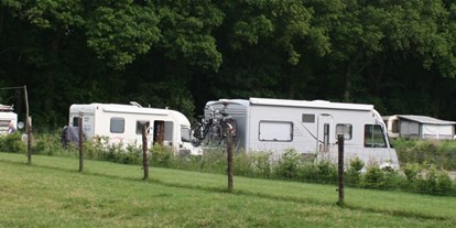 Motorhome parking space - Urk - Camperplaats bij camping De Braamberg