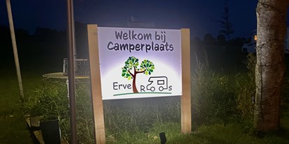 Reisemobilstellplatz - Frischwasserversorgung - Enschede - Erve Roos