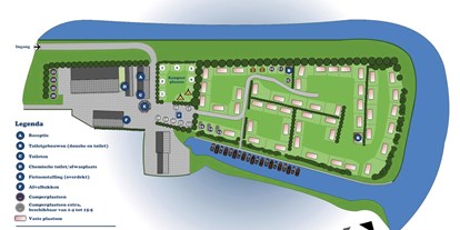 Motorhome parking space - WLAN: am ganzen Platz vorhanden - South Holland - Camping De Hof van Eeden