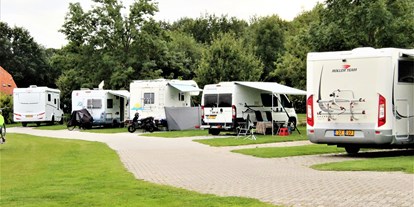 Reisemobilstellplatz - Duschen - Drenthe - Camperplaats bij Camping De Stal