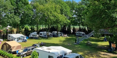 Reisemobilstellplatz - Art des Stellplatz: im Campingplatz - Limburg - Kampeerveld 1 - Kampeerbos De Simonshoek