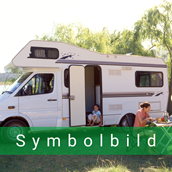 Wohnmobilstellplatz - Symbolbild - Camping, Stellplatz, Van-Life - Camping Alkmaar