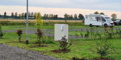 Motorhome parking space - Entsorgung Toilettenkassette - Camperplaats de Ganzeheuvel