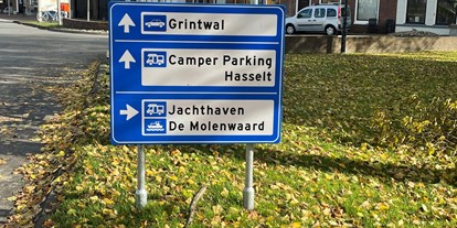 Reisemobilstellplatz - Hunde erlaubt: Hunde erlaubt - Giethoorn - CamperParkingHasselt.NL