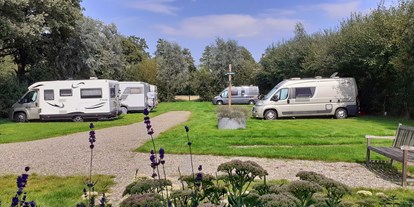 Reisemobilstellplatz - WLAN: am ganzen Platz vorhanden - Twente - Camperplaats Hancate