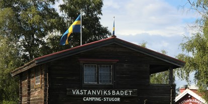 Reisemobilstellplatz - Entsorgung Toilettenkassette - Dalarna - Västanviksbadets Camping Leksand