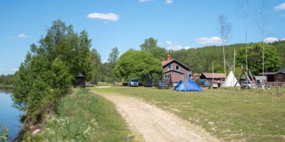 Motorhome parking space - Umgebungsschwerpunkt: am Land - Sweden - Camping at the riverside (Klarälven) - Sun Dance Ranch