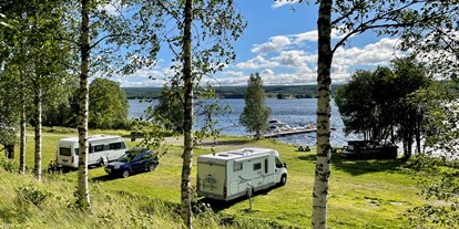 Motorhome parking space - Tennis - Northern Sweden - Norråkers Camping