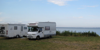 Reisemobilstellplatz - Art des Stellplatz: beim Golfplatz - Südschweden - Kalmar Camping - Rafshagsudden