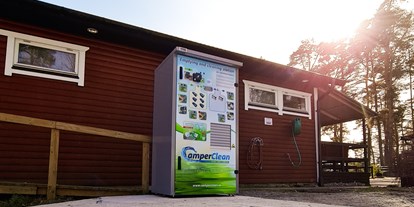 Reisemobilstellplatz - Entsorgung Toilettenkassette - Südschweden - Kalmar Camping - Rafshagsudden