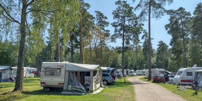 Reisemobilstellplatz - Umgebungsschwerpunkt: See - Südschweden - Holsljunga Camping & Cafe