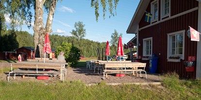 Reisemobilstellplatz - Bademöglichkeit für Hunde - Schweden - Storängens Camping, Stugor & Outdoor