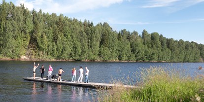 Reisemobilstellplatz - Bademöglichkeit für Hunde - Schweden - Storängens Camping, Stugor & Outdoor
