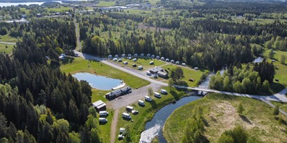Reisemobilstellplatz - Badestrand - Jämtland - Camp Route 45