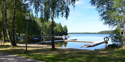 Motorhome parking space - Umgebungsschwerpunkt: See - Halland - Jälluntofta Camping