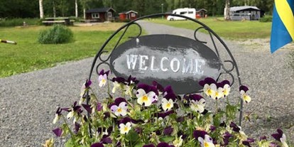 Reisemobilstellplatz - Wohnwagen erlaubt - Schweden - welcome - Hammarstrands Camping, Stugby och Kafé