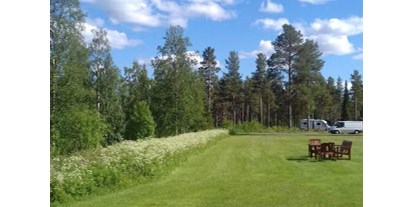 Motorhome parking space - Grauwasserentsorgung - Northern Sweden - Pajala Camping Route 99