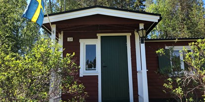 Reisemobilstellplatz - Entsorgung Toilettenkassette - Nordschweden - Meselefors Camping