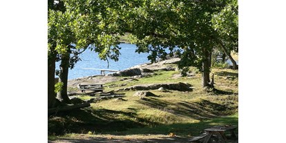 Reisemobilstellplatz - Umgebungsschwerpunkt: Meer - Schweden - Campingplatz ohne Parzellenwirtschaft. - Blankaholm NaturCamping