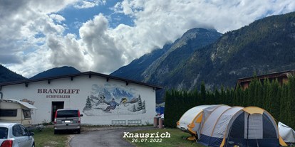 Motorhome parking space - Scharnitz - Karwendelcamp