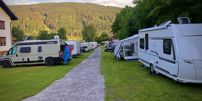 Motorhome parking space - Duschen - Faaker-/Ossiachersee - Camping - See-Areal Steindorf 