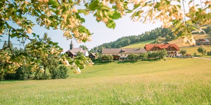 Reisemobilstellplatz - Umgebungsschwerpunkt: Berg - Steiermark - Blick vom Hausmaterl - Alpengasthaus Moser