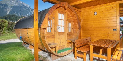 Reisemobilstellplatz - Tirol - Schlaffass - Camping Inntal