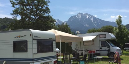 Reisemobilstellplatz - Umgebungsschwerpunkt: Berg - Oberösterreich - Campingplatz Pyhrn-Priel