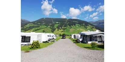 Motorhome parking space - Art des Stellplatz: bei Bergbahn - Zillertal - Alpencamping Gerlos