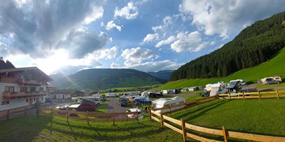 Motorhome parking space - Frischwasserversorgung - Tiroler Unterland - Alpencamping Gerlos