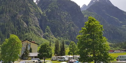 Motorhome parking space - Tiroler Oberland - Camping Kaunertal
