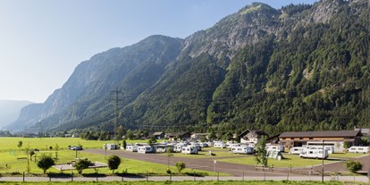 Motorhome parking space - Spielplatz - Nüziders - Walch's Camping - Ihr ****Wohlfühlplatz im Klostertal am Arlberg - Walch's Camping & Landhaus