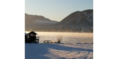 Reisemobilstellplatz - Umgebungsschwerpunkt: am Land - Region Mondsee - Winterlandschaft zum verlieben - AustriaCamp Mondsee