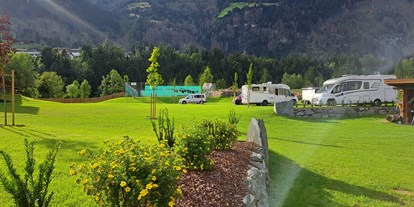 Motorhome parking space - WLAN: am ganzen Platz vorhanden - Hohe Tauern - Camping Grubenbauer