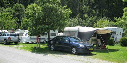 Reisemobilstellplatz - Umgebungsschwerpunkt: Berg - Hall in Tirol - Karwendel Camping