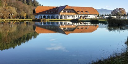 Reisemobilstellplatz - Umgebungsschwerpunkt: Berg - Südkärnten - Seerestaurant Pirkdorfer See, direkt am Campingplatz - Pension und Petzencamping Pirkdorfer See