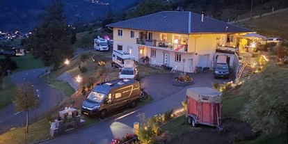 Motorhome parking space - Wintercamping - Switzerland - Panoramastelplatz Ried-Brig Wallis