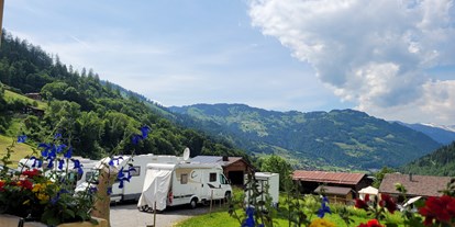 Motorhome parking space - Duschen - Graubünden - Camping - Stellplatz Fideris