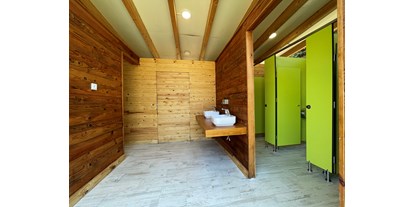 Reisemobilstellplatz - Angelmöglichkeit - Spanien - Badezimmer - La Siesta de la Gaviota