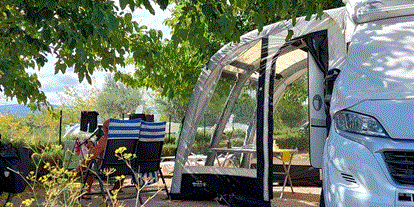 Motorhome parking space - WLAN: am ganzen Platz vorhanden - Dalmatia - Standard pitch - Camping Lavanda