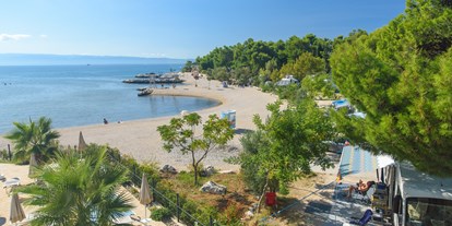 Reisemobilstellplatz - Umgebungsschwerpunkt: Fluss - Zadar - Šibenik - CAMPING STOBREC SPLIT